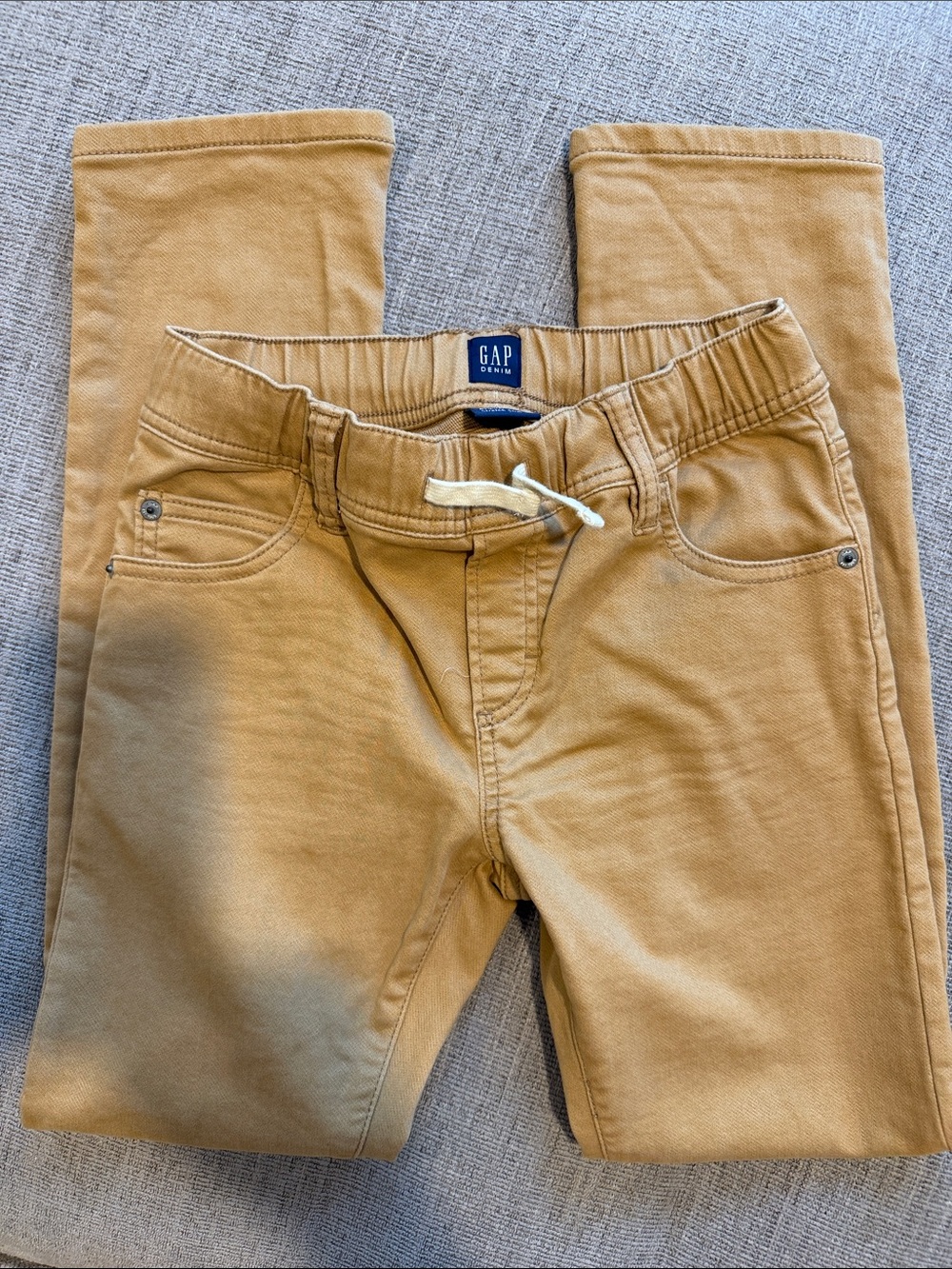 GAP Kids Mustard Yellow Pull-On Pants